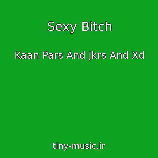 کاور آهنگ Sexy Bitch از Kaan Pars And Jkrs And Xd
