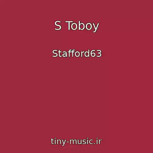 کاور آهنگ S Toboy از Stafford63