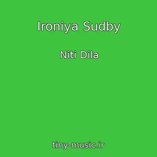 کاور آهنگ Ironiya Sudby از Niti Dila