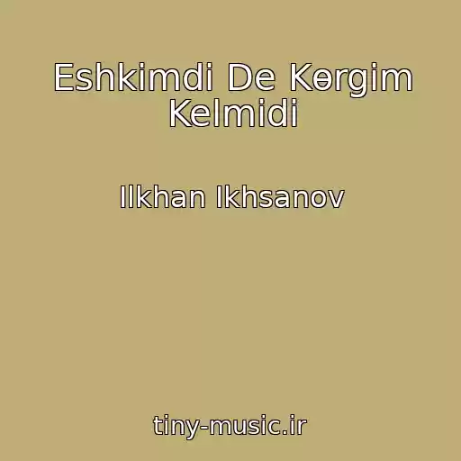 کاور آهنگ Eshkіmdі De Kөrgіm Kelmidі از Ilkhan Ikhsanov