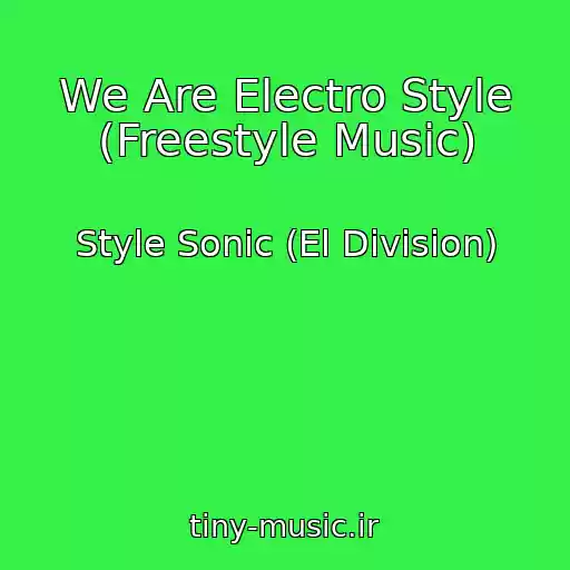 کاور آهنگ We Are Electro Style (Freestyle Music) از Style Sonic (El Division)