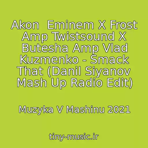 کاور آهنگ Akon  Eminem X Frost Amp Twistsound X Butesha Amp Vlad Kuzmenko - Smack That (Danil Siyanov Mash Up Radio Edit) از Muzyka V Mashinu 2021
