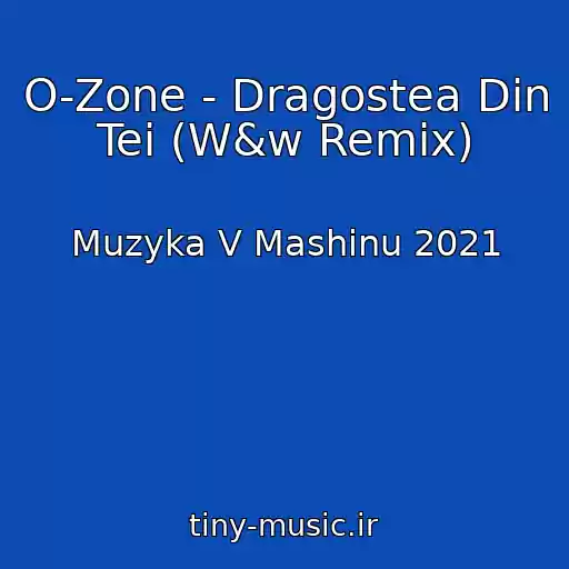 کاور آهنگ O-Zone - Dragostea Din Tei (W&w Remix) از Muzyka V Mashinu 2021