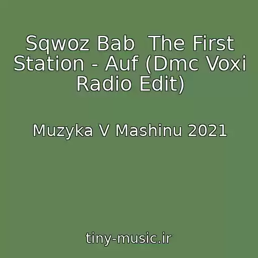 کاور آهنگ Sqwoz Bab  The First Station - Auf (Dmc Voxi Radio Edit) از Muzyka V Mashinu 2021