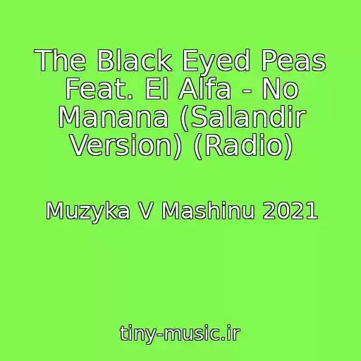 کاور آهنگ The Black Eyed Peas Feat. El Alfa - No Manana (Salandir Version) (Radio) از Muzyka V Mashinu 2021