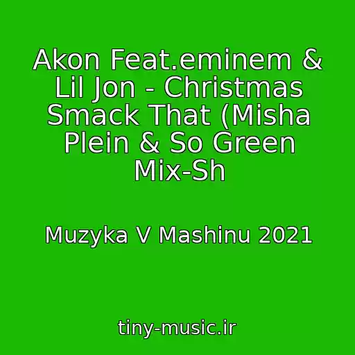 کاور آهنگ Akon Feat.eminem & Lil Jon - Christmas Smack That (Misha Plein & So Green Mix-Sh از Muzyka V Mashinu 2021