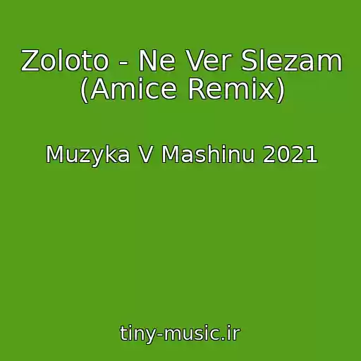 کاور آهنگ Zoloto - Ne Ver Slezam (Amice Remix) از Muzyka V Mashinu 2021