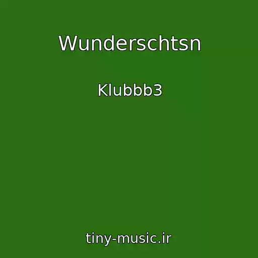 کاور آهنگ Wunderschtsn از Klubbb3