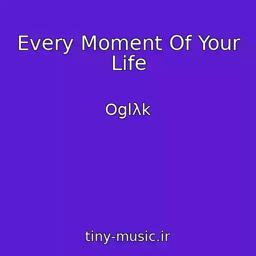 کاور آهنگ Every Moment Of Your Life از Oglλk