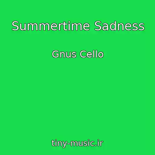 کاور آهنگ Summertime Sadness از Gnus Cello