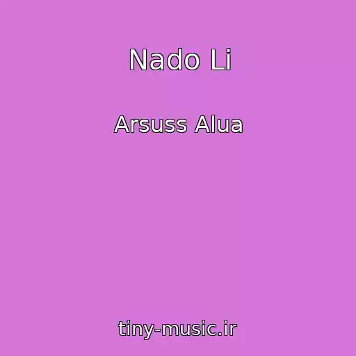 کاور آهنگ Nado Li از Arsuss Alua