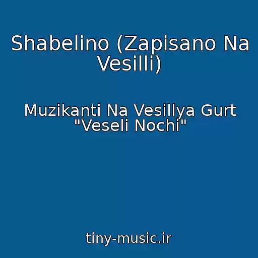 کاور آهنگ Shabelino (Zapisano Na Vesіllі) از Muzikanti Na Vesіllya Gurt "Veselі Nochі"