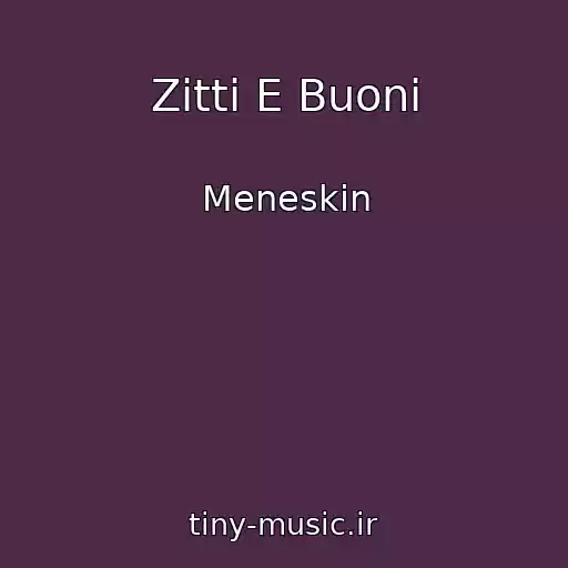 کاور آهنگ Zitti E Buoni از Meneskin
