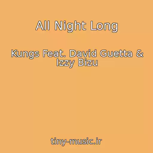 کاور آهنگ All Night Long از Kungs Feat. David Guetta & Izzy Bizu