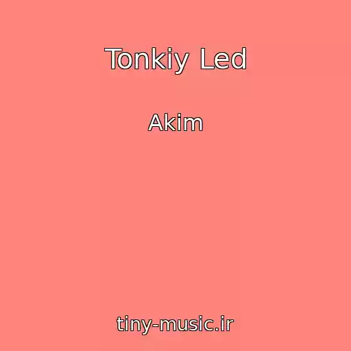 کاور آهنگ Tonkiy Led از Akim