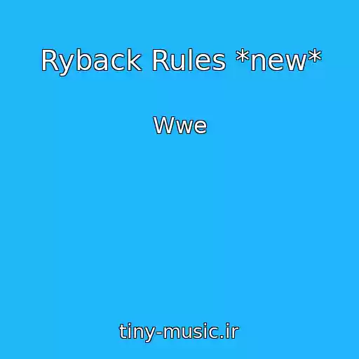کاور آهنگ Ryback Rules *new* از Wwe