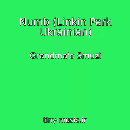 کاور آهنگ Numb (Linkin Park Ukrainian) از Grandma's Smuzi