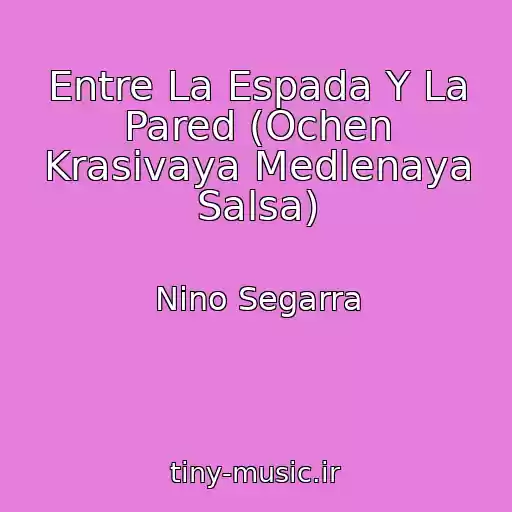 کاور آهنگ Entre La Espada Y La Pared (Ochen Krasivaya Medlenaya Salsa) از Nino Segarra