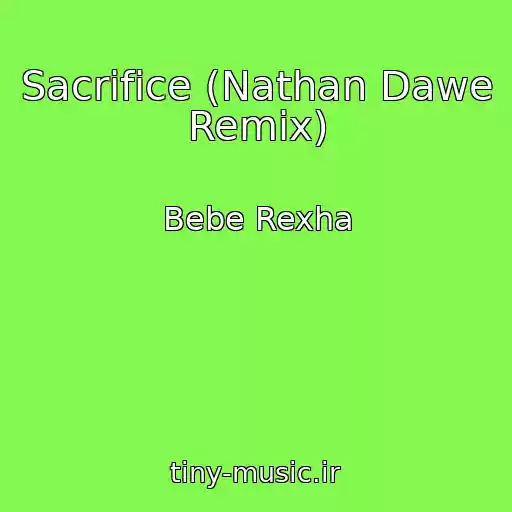 کاور آهنگ Sacrifice (Nathan Dawe Remix) از Bebe Rexha