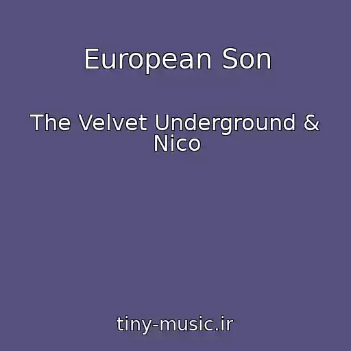 کاور آهنگ European Son از The Velvet Underground & Nico