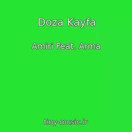 کاور آهنگ Doza Kayfa از Amiri Feat. Arma