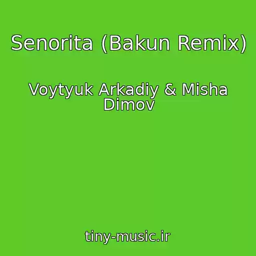 کاور آهنگ Senorita (Bakun Remix) از Voytyuk Arkadіy & Misha Dimov