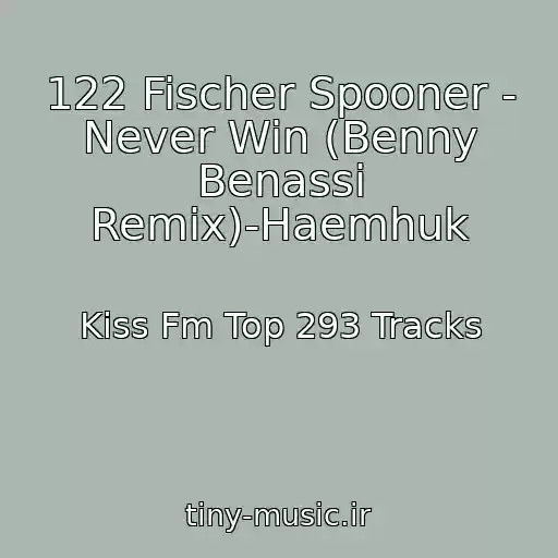 کاور آهنگ 122 Fischer Spooner - Never Win (Benny Benassi Remix)-Haemhuk از Kiss Fm Top 293 Tracks