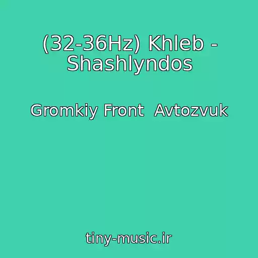کاور آهنگ (32-36Hz) Khleb - Shashlyndos از Gromkiy Front  Avtozvuk