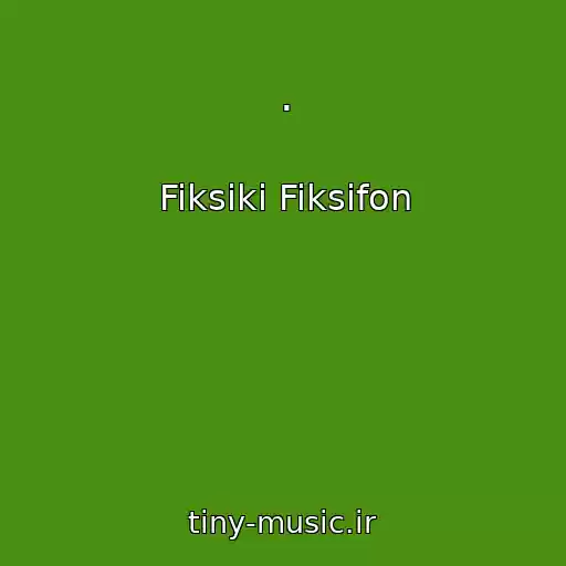 کاور آهنگ . از Fiksiki Fiksifon