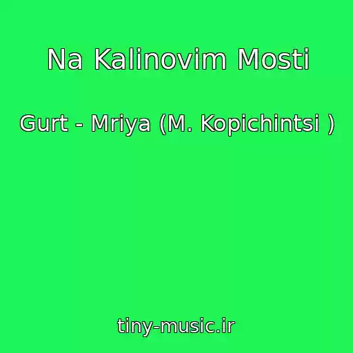 کاور آهنگ Na Kalinovіm Mostі از Gurt - Mrіya (M. Kopichintsі )