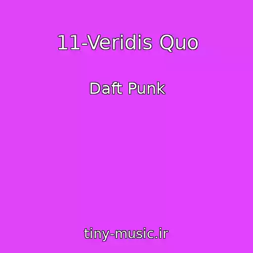 کاور آهنگ 11-Veridis Quo از Daft Punk