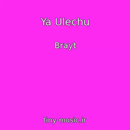 کاور آهنگ Ya Ulechu از Brayt