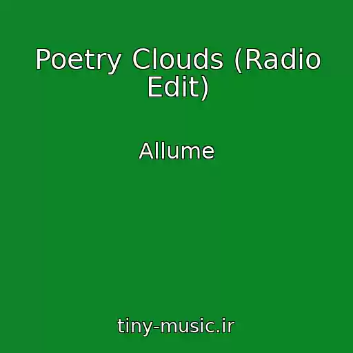 کاور آهنگ Poetry Clouds (Radio Edit) از Allume