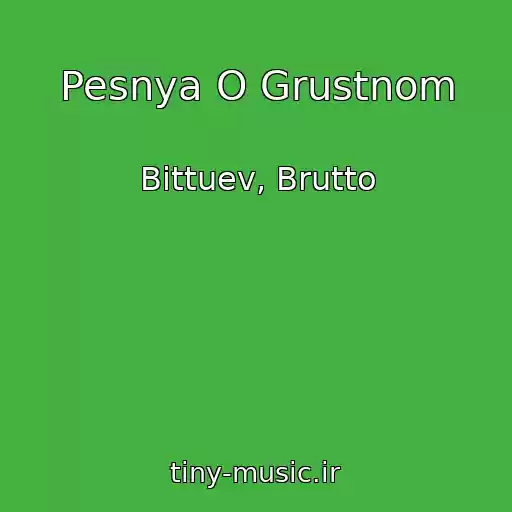 کاور آهنگ Pesnya O Grustnom از Bittuev, Brutto
