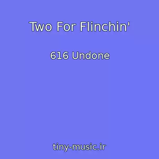 کاور آهنگ Two For Flinchin' از 616 Undone