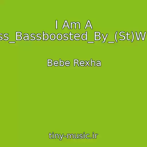 کاور آهنگ I Am A Mess_Bassboosted_By_(St)White از Bebe Rexha