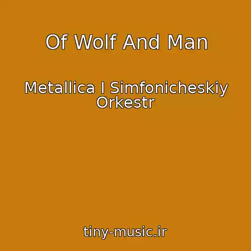 کاور آهنگ Of Wolf And Man از Metallica I Simfonicheskiy Orkestr