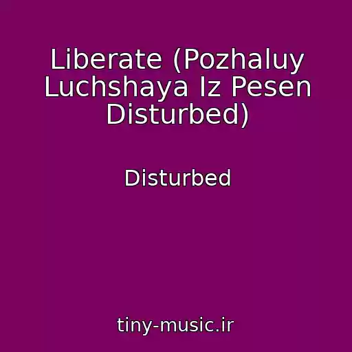 کاور آهنگ Liberate (Pozhaluy Luchshaya Iz Pesen Disturbed) از Disturbed