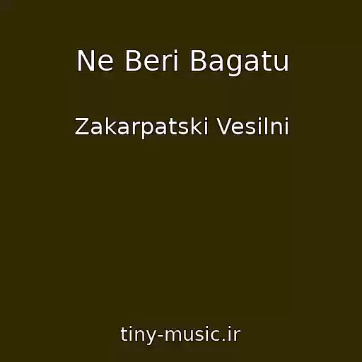 کاور آهنگ Ne Beri Bagatu از Zakarpatskі Vesіlnі