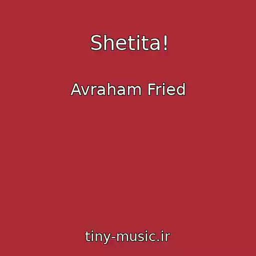 کاور آهنگ Shetita! از Avraham Fried