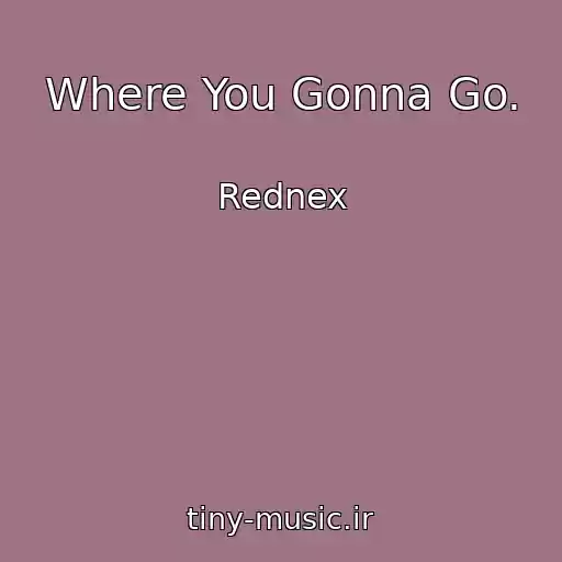 کاور آهنگ Where You Gonna Go. از Rednex