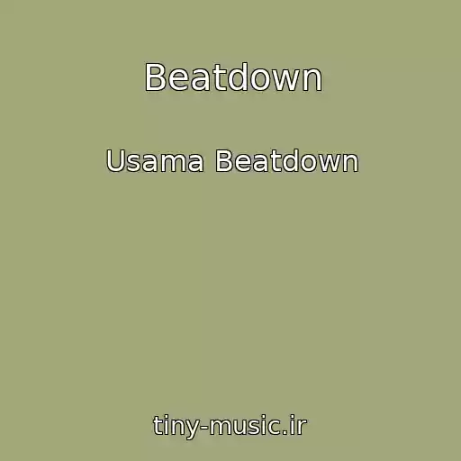 کاور آهنگ Beatdown از Usama Beatdown