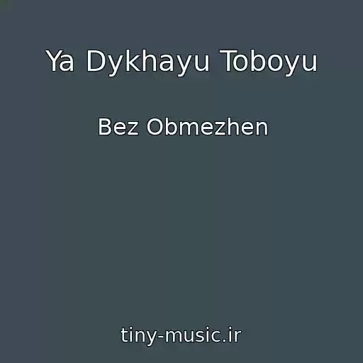 کاور آهنگ Ya Dykhayu Toboyu از Bez Obmezhen