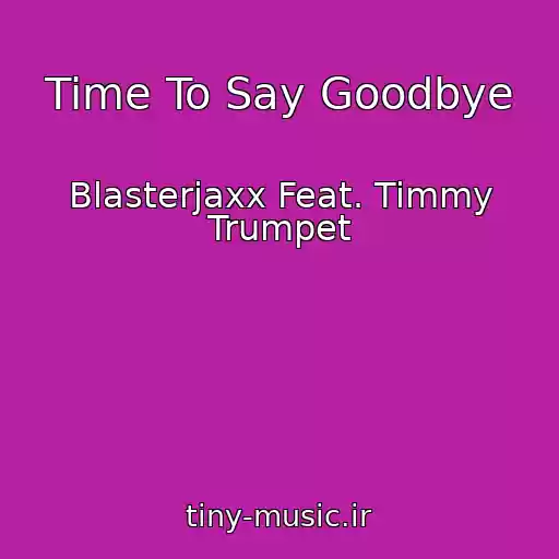 کاور آهنگ Time To Say Goodbye از Blasterjaxx Feat. Timmy Trumpet