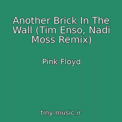 کاور آهنگ Another Brick In The Wall (Tim Enso, Nadi Moss Remix) از Pink Floyd