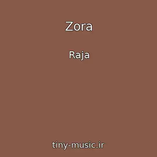 کاور آهنگ Zora از Raja
