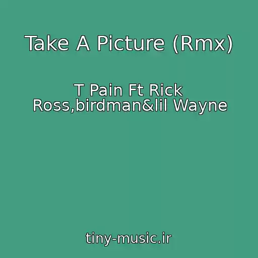 کاور آهنگ Take A Picture (Rmx) از T Pain Ft Rick Ross,birdman&lil Wayne