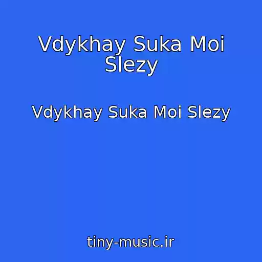 کاور آهنگ Vdykhay Suka Moi Slezy از Vdykhay Suka Moi Slezy