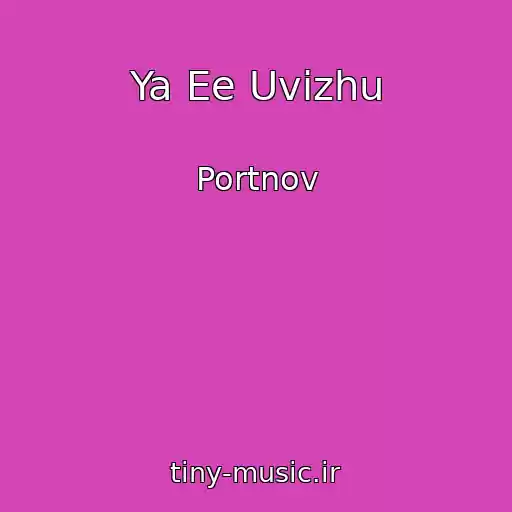 کاور آهنگ Ya Ee Uvizhu از Portnov