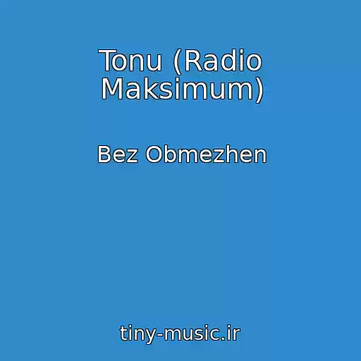 کاور آهنگ Tonu (Radіo Maksimum) از Bez Obmezhen